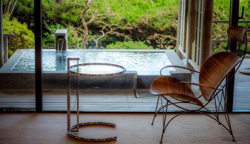 Japanese-Style Room with Open-Air Bath