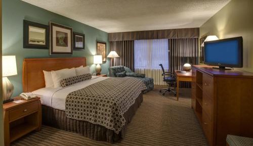 Queen Room with Roll-In Shower - Mobility Accessible/Non-Smoking