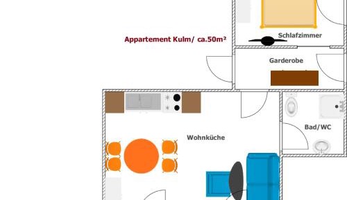 Apartment with Balcony