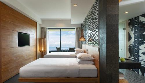 Deluxe Ocean Twin, Guest room, 2 Twin/Single Bed(s), Balcony