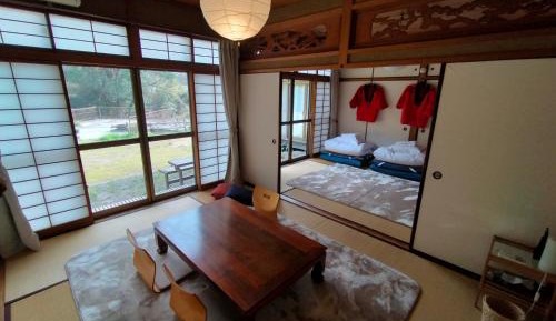 Family Room with Shared Bathroom