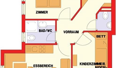 Apartment (2 Adults + 2 Children)