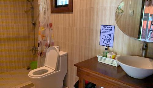 Family Room with Bathroom