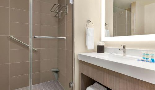 One-Bedroom King Suite with Sofa Bed and Kitchen