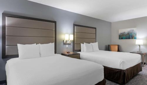 Queen Room with Two Queen Beds and Roll-In Shower - Disability Access