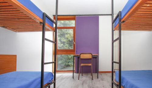 Single Bed in Male Dormitory Room