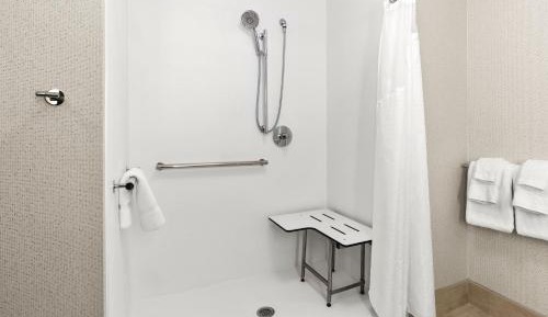 Standard King Room with Roll-in Shower - Communications and Mobility Access