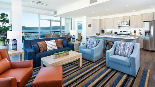 Two Bedroom King Suite with Lake View