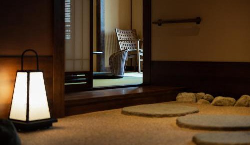 Deluxe Japanese-Style Room with Semi Open-Air Bath 