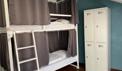 Bed in 4-Bed Mixed Dorm Shared Bathroom