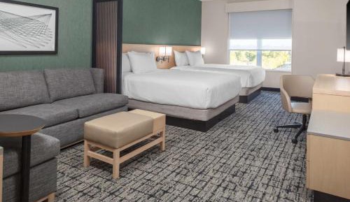 Queen Room with Two Queen Beds and Sofa Bed