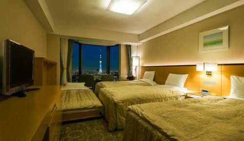 Standard Quadruple Room With Skytree Side - Non Smoking