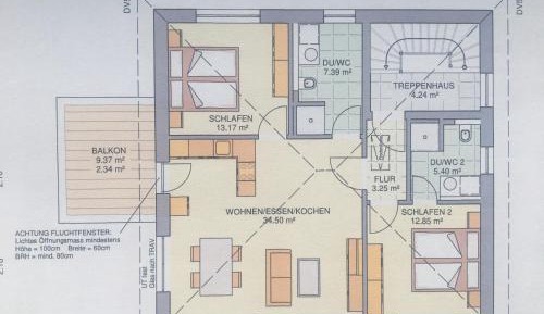 Apartment with Balcony