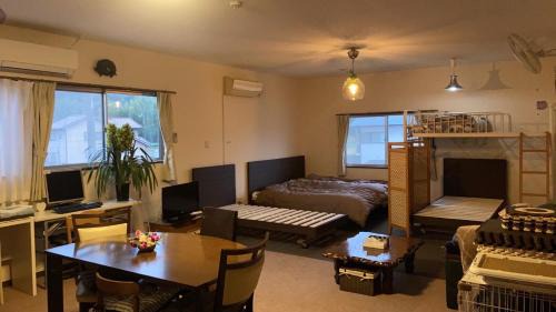 Family Room with Shower