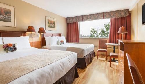 Efficiency Suite with Two Double Beds - Non-Smoking