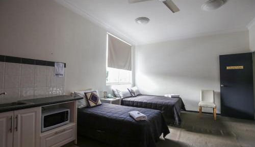 Studio with Shared Bathroom