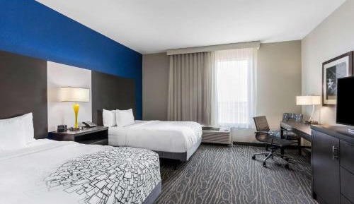 Queen Room with Two Queen Beds and Roll-In Shower - Mobility/Hearing Accessible - Non-Smoking