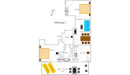 Two-Bedroom Apartment