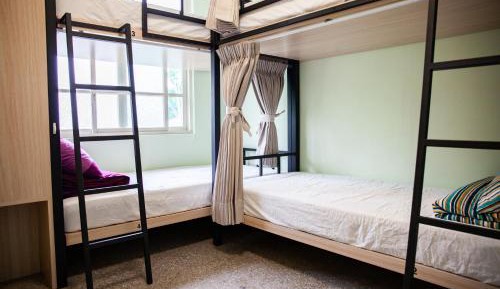 Bed in 4-Bed Male Dormitory Room