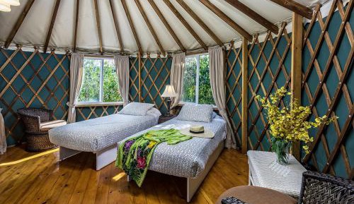 Yurt with  Garden View
