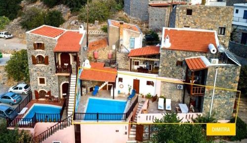 House Two-Bedroom with Shared Pool - Dimitra