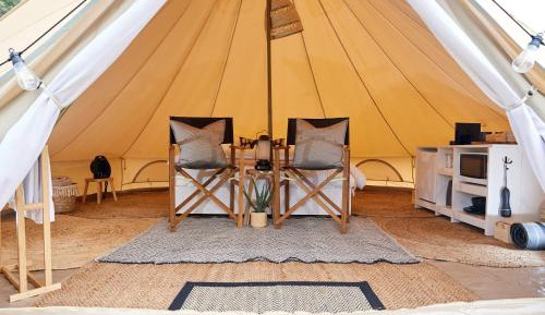 Glamping for Two - Bell Tent - Not Pet Friendly