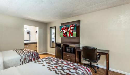 Deluxe Double Room with Two Double Beds Non-Smoking