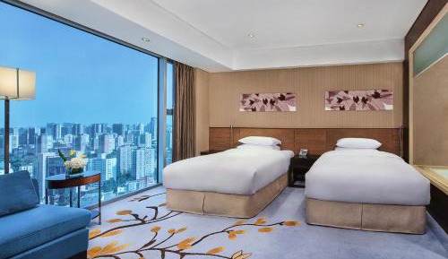 Premium Twin Room with Lounge Access - High Floor