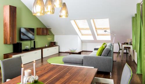 Apartment with Terrace - Green