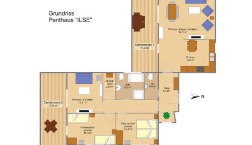 Apartment with Balcony
