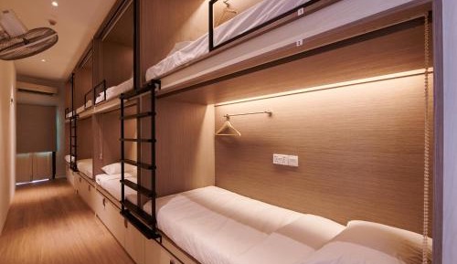 Single Capsule in Mixed Dormitory