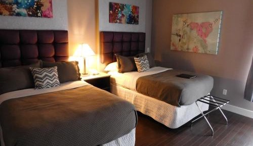 Large Double Room with Two Double Beds