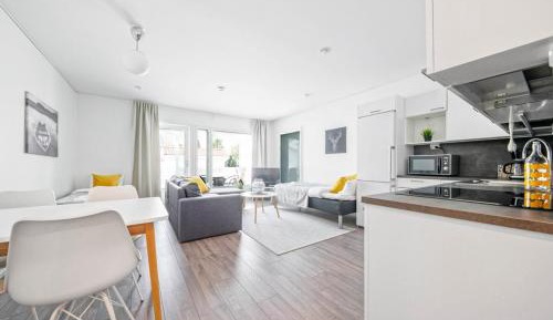 One-Bedroom Apartment with Sauna