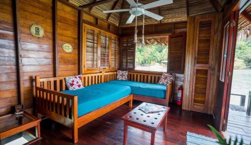 Eclypse over the water bungalow