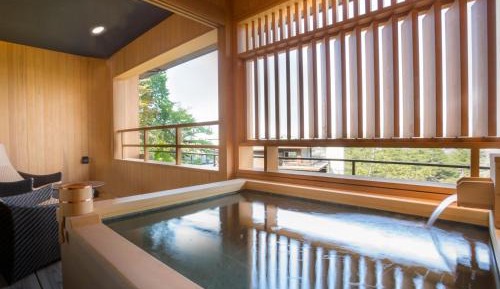 Deluxe Room with Tatami Area and Open-Air Bath C - Non-Smoking (2nd floor)