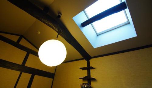 Room with Tatami Area and Shared Bathroom