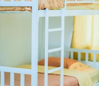 Bunk Bed in Male Dormitory Room 