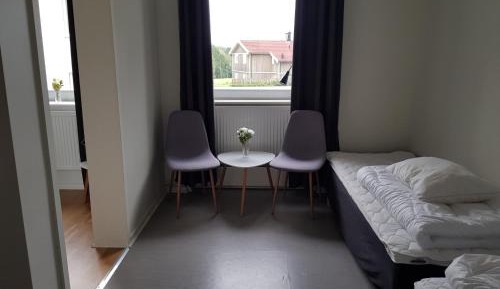 Family Room with Shared Bathroom