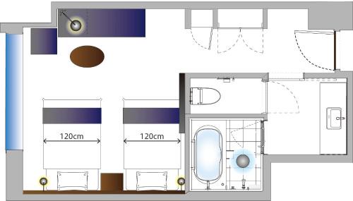 Standard Twin Room - Non-Smoking