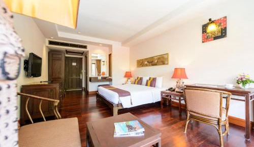 Deluxe Double or Twin Room with Pool View - Adults Only
