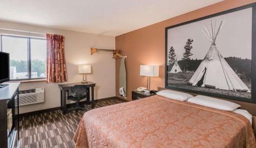Queen Room with Roll-In Shower - Mobility Accessible/Non-Smoking