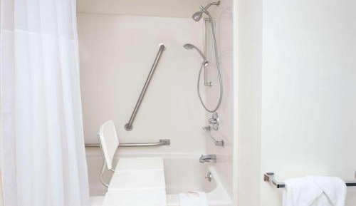 Twin Room with 2 Double Beds, Disability Access, First Floor, Interior Hall, Non-Smoking