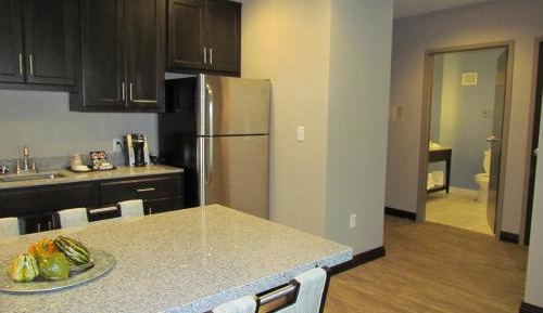 King Suite Track View - Disability Access