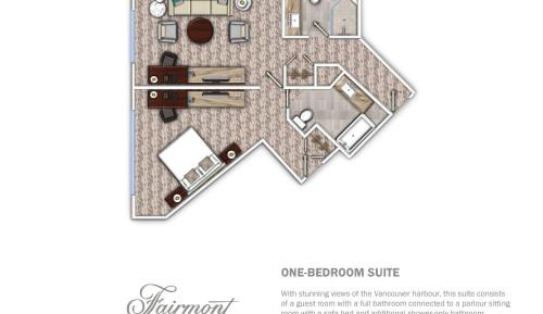 Harbor View Suite with King Bed and Sofa bed