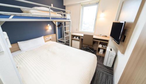 Room with Double Bed and Bunk Bed - Non-Smoking