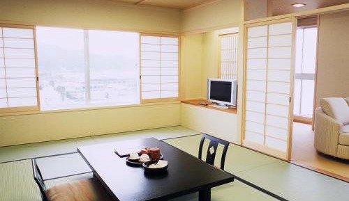 Japanese-Style Twin Room with Open-Air Bath - Smoking