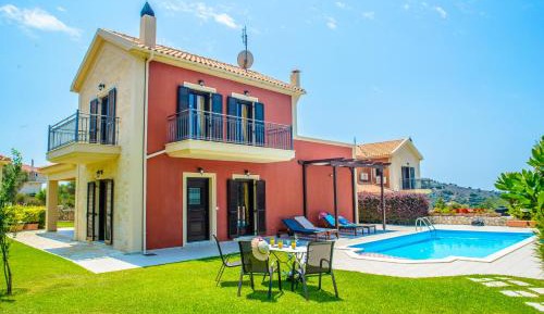 Villa Kefalos with Private Pool - Split Level