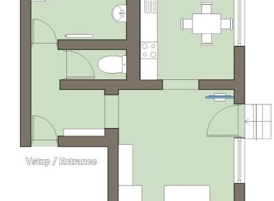 Apartment with Garden View