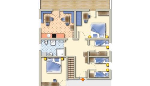 Four-Bedroom Apartment