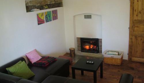 Apartment with Fireplace